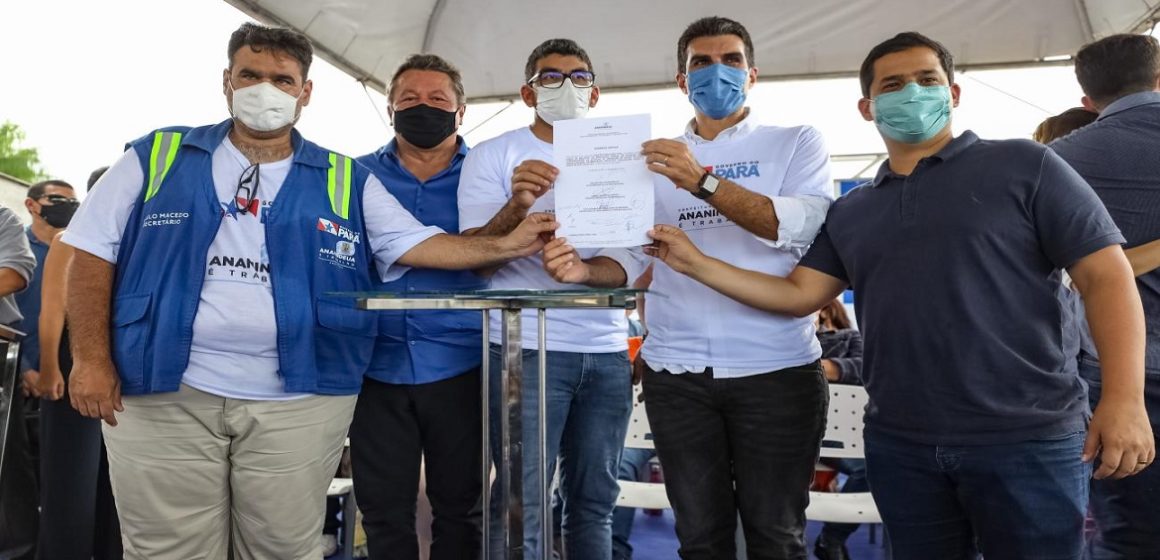 up_ag_30565_34c95241-a7a9-712b-61a4-01909bde7231 Governo do Pará e Prefeitura de Ananindeua firmam convênio para obras de drenagem e pavimentação
