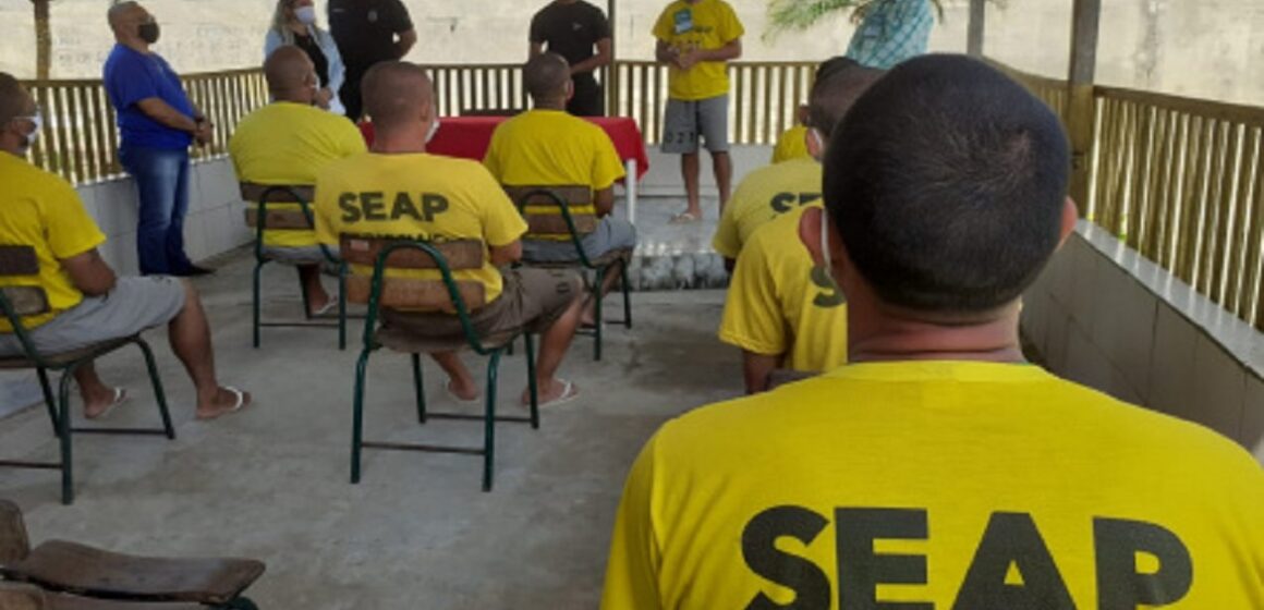 Seap: curso de Horta Caseira leva esperança e aprendizado para custodiados do sistema prisional