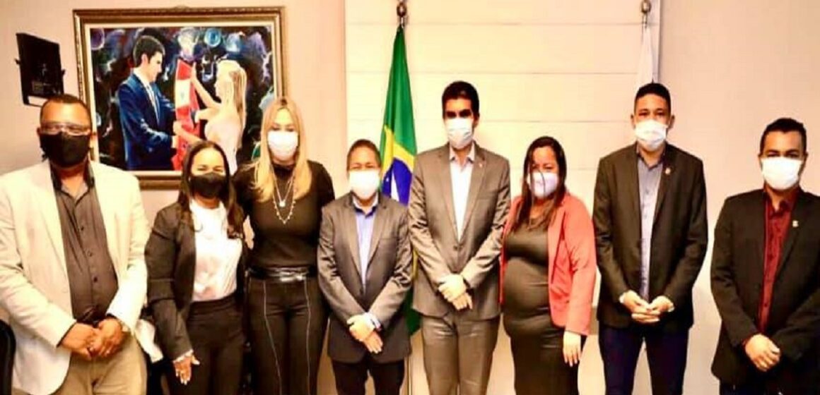 Cilene Couto dialoga com comitiva investimentos para São Domingos do Capim