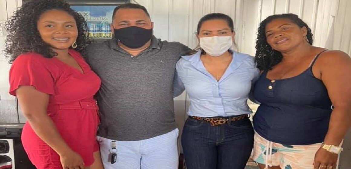 Renilce Nicodemos visita São Domingos do Capim