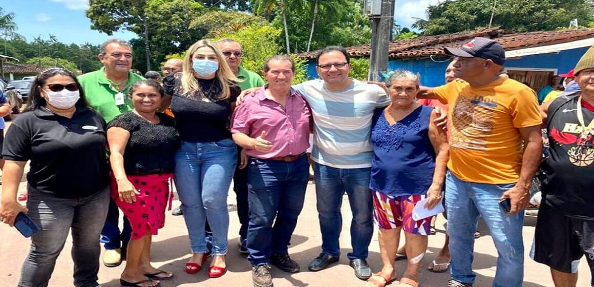 Cilene Couto participa de inaugurações em Salvaterra