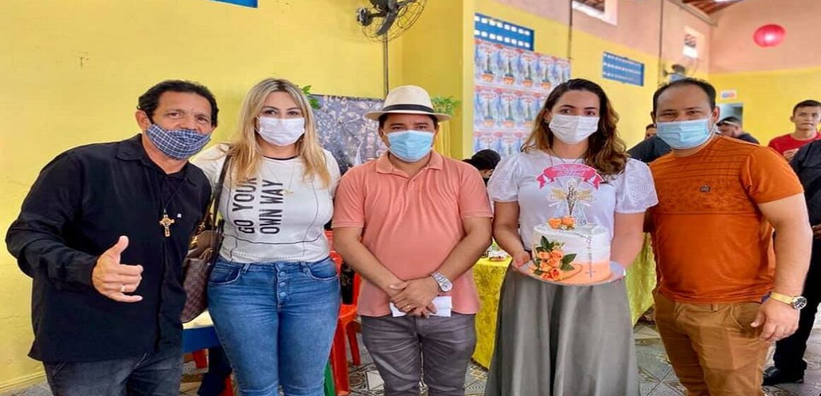 Cilene Couto prestigia festividade de Nossa Senhora de Nazaré, em Igarapé-Miri
