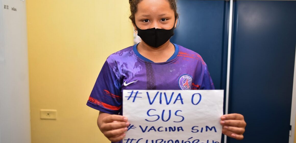 Prefeitura de Curionópolis vacina adolescentes de 12 a 17 anos contra covid