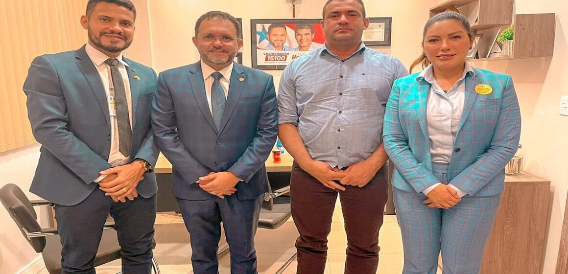Renilce Nicodemos com reúne com lideranças políticas do Pará