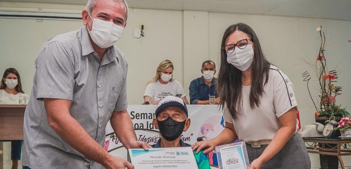 Nélio Aguiar participa da abertura da semana alusiva à Pessoa Idosa