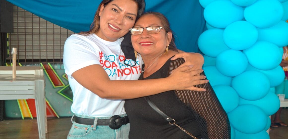 Renilce Nicodemos participa da entrega de óculos em Capanema