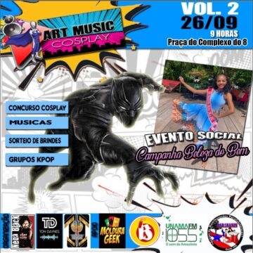 2ª edição do Art Music Cosplay é realizado neste domingo em Ananindeua