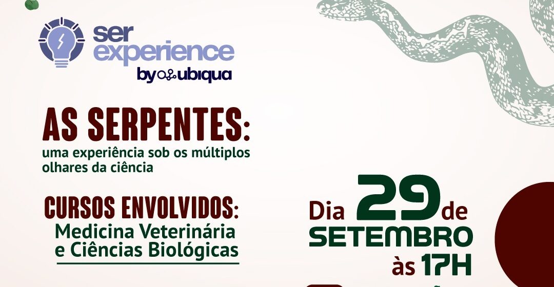Evento desvenda os segredos das enigmáticas serpentes