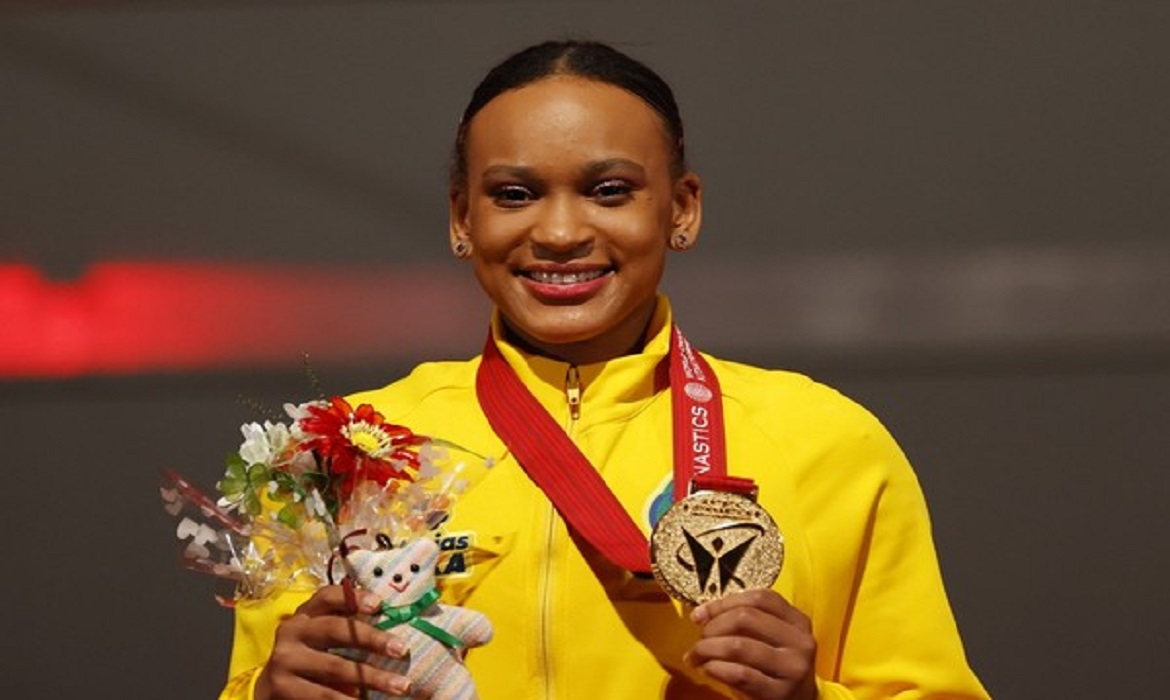 Brasileira Rebeca Andrade é ouro no Mundial de Ginástica 2023 - Bacana.news  Notícias do Pará