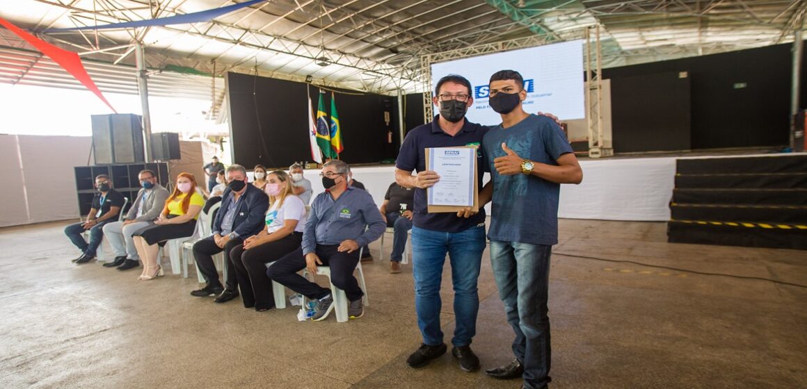 Parceria entre Senai e prefeitura de Barcarena certifica novos profissionais