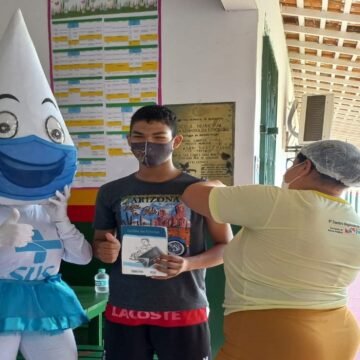 Em Barcarena, dia D de multivacinação atualiza caderneta de crianças e adolescentes