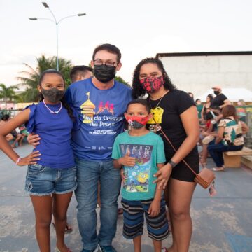 Renato Ogawa participa dos festejos do dia das crianças em Barcarena