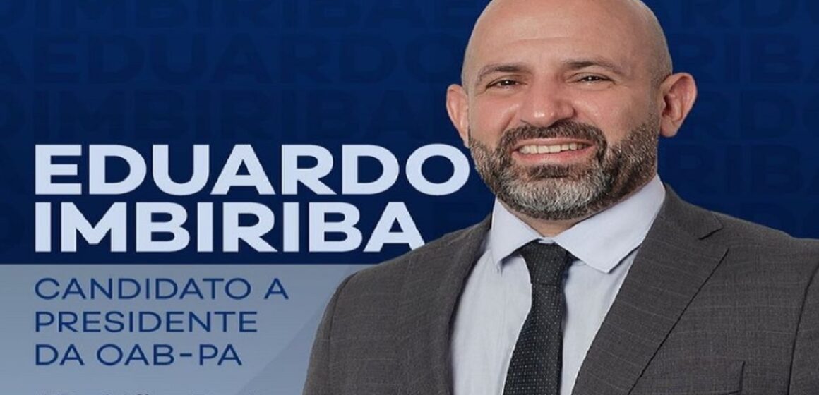 Eduardo Imbiriba é o candidato da chapa OAB sempre à frente