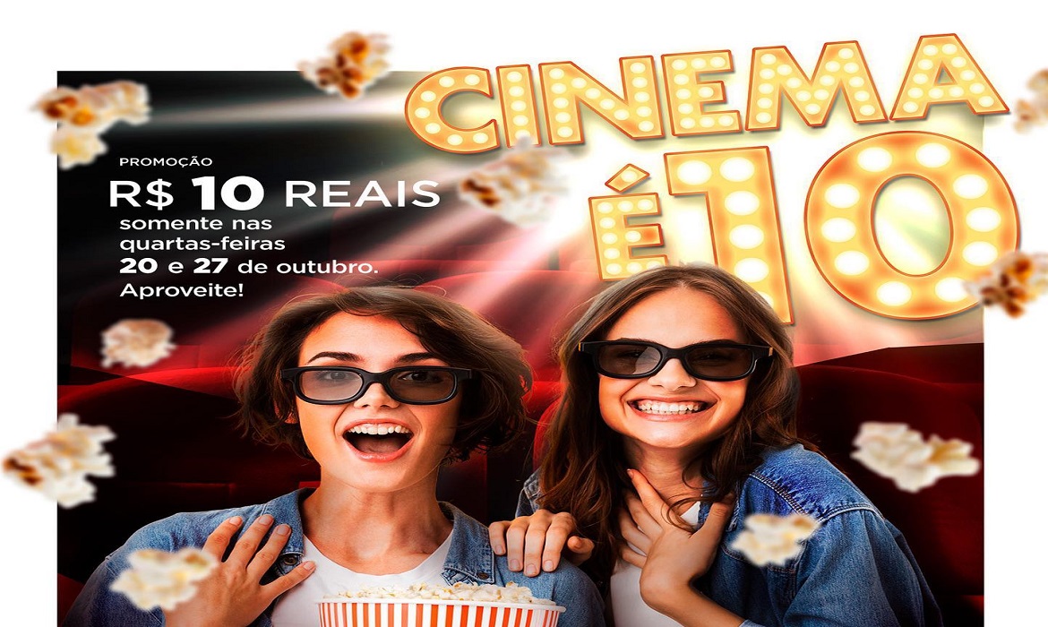 No Castanheira Shopping, ingressos do cinema custam 10 reais toda ...