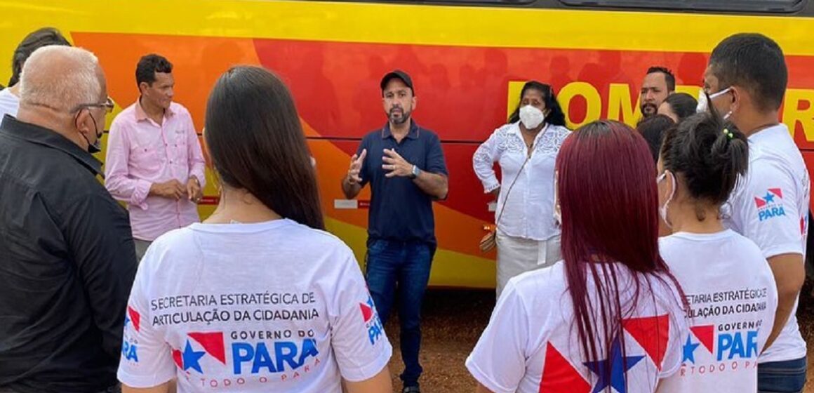 Olival Marques acompanha ação em Ulianópolis