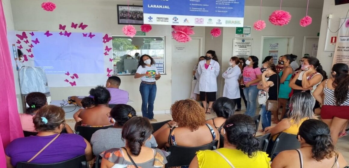 Barcarena: atividades da semana alcançam quase 900 mulheres na prevenção do câncer de mama