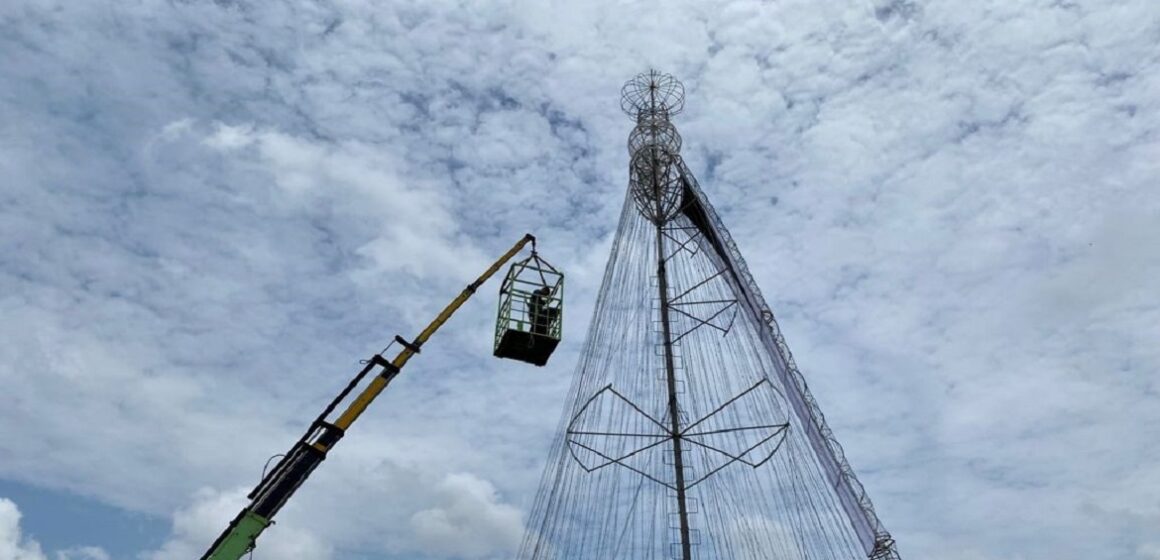 Imagem ‘gigante’ de Nossa Senhora de Nazaré será iluminada no dia do Traslado