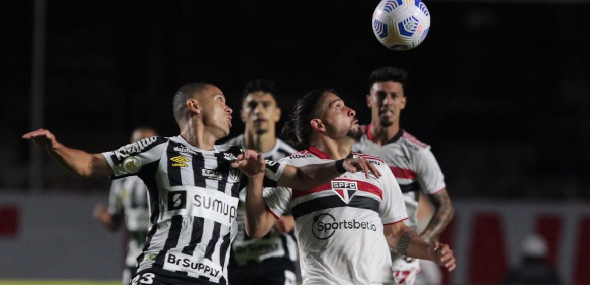 São Paulo e Santos empatam no Morumbi e seguem próximos do Z4