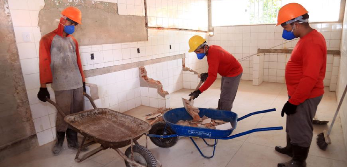 Prefeitura de Belém reforma escola que vai atender a cerca de 500 alunos no Satélite