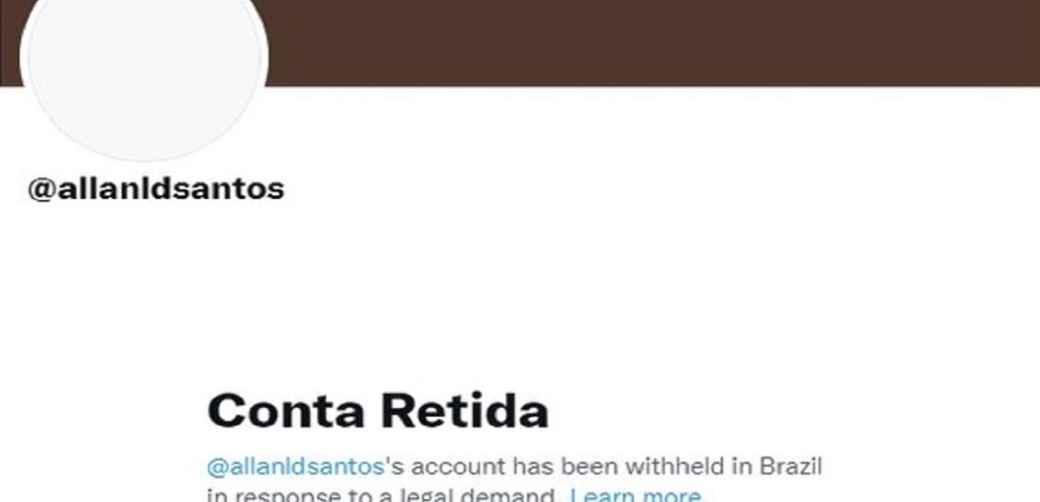 Por ordem do STF, Twitter bloqueia duas contas do blogueiro bolsonarista Allan dos Santos
