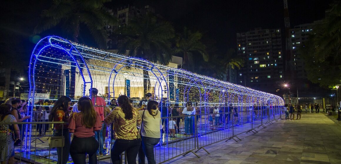 Inaugurada pela prefeitura de Belém a iluminação temática na abertura oficial do Círio de Nazaré