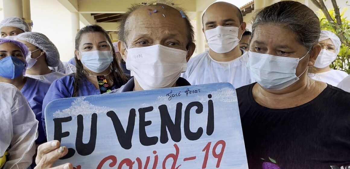 Últimos pacientes do Hospital de Campanha de Santarém recebem alta, neste domingo (31)