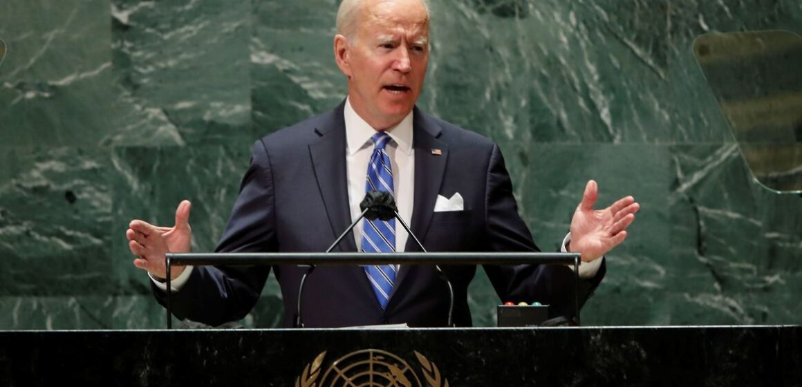 Biden promete “liderar pelo exemplo” no esforço de conter aquecimento