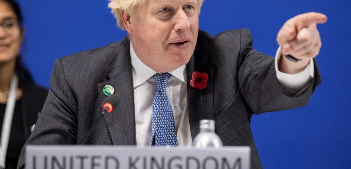 “Esgotamos nosso tempo”, diz premiê britânico na COP26