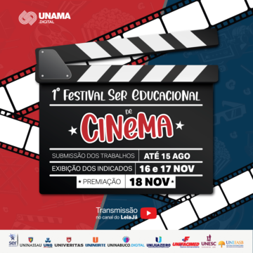 1º Festival Ser Educacional de Cinema terá exibições e premiação durante o mês de novembro