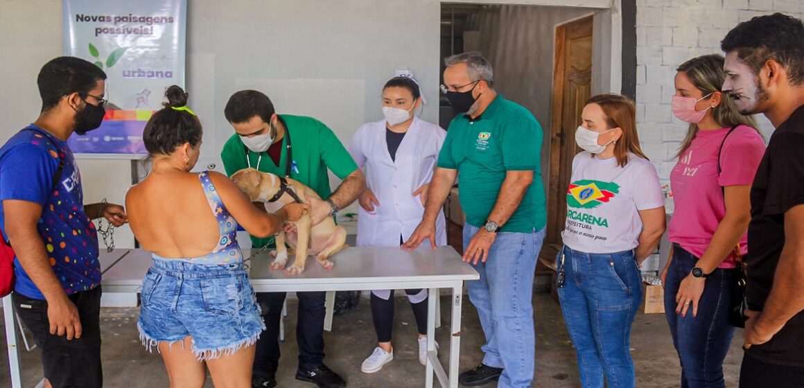 Prefeitura de Barcarena realiza dia D de vacinação contra a raiva e oferta serviços a cães e gatos