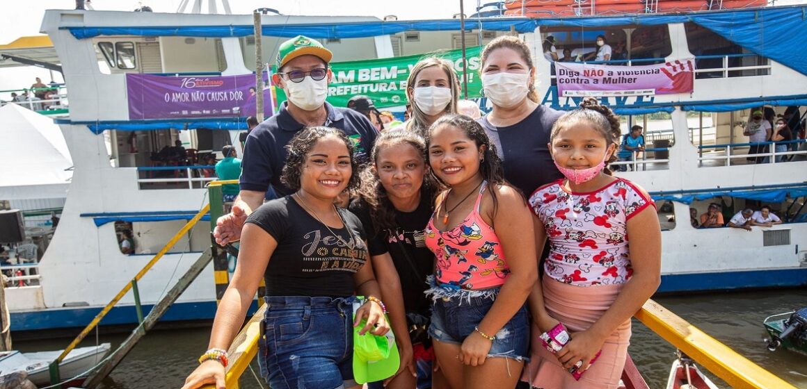 Ação cidadania da prefeitura de Barcarena atende mais de mil ribeirinhos na Ilha Macaco