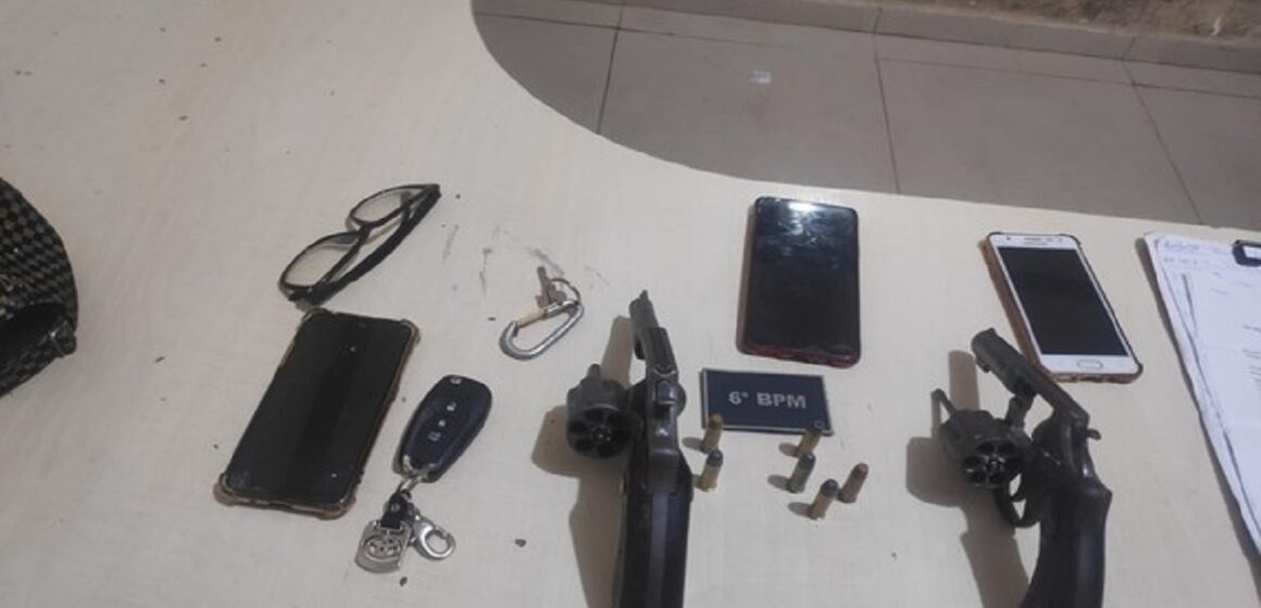 Bando é preso após fazer moradores de reféns durante roubos em Ananindeua