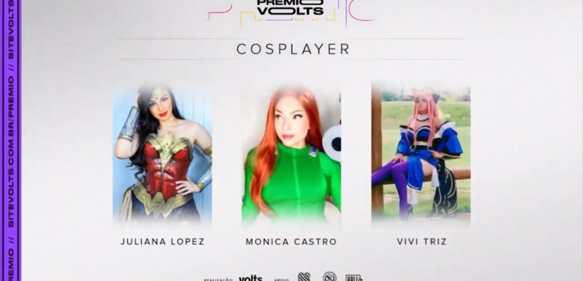 Juliana Lopez é finalista no Prêmio Volts 2021 na categoria Cosplay