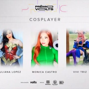 Juliana Lopez é finalista no Prêmio Volts 2021 na categoria Cosplay