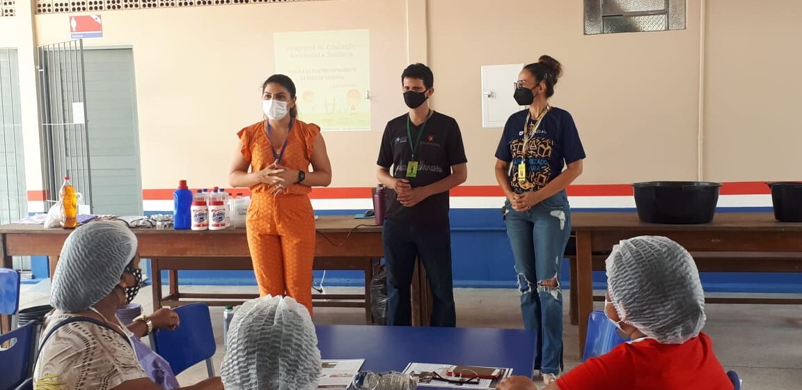 Faculdade realiza oficina de sabão ecológico, na Cremação