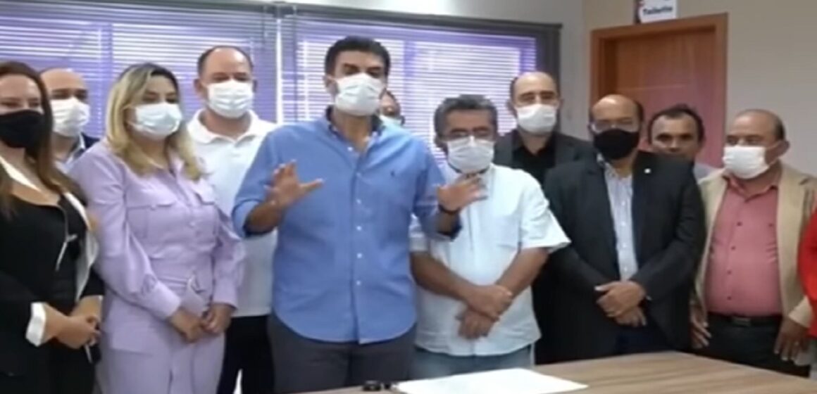 Cilene Couto acompanha assinatura de convênio para construção de hospital em Tucumã