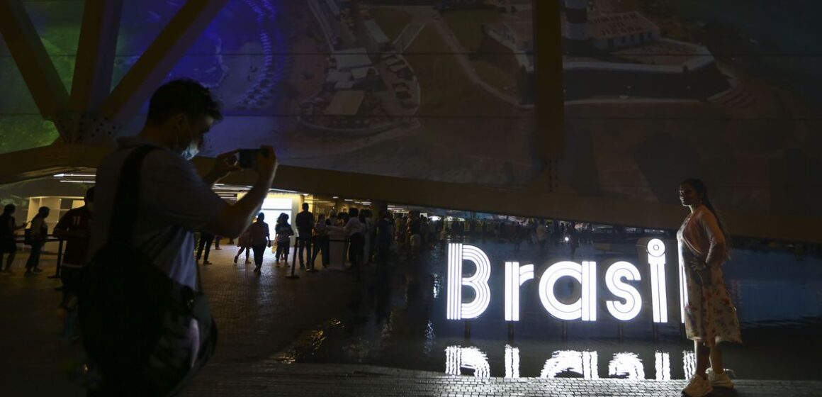Pavilhão Brasil na Expo Dubai 2020. Hub do comércio global, Dubai atrai empresários brasileiros