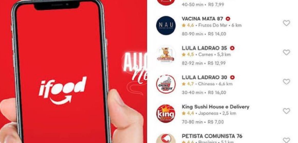Ifood é hackeado e invasores exibem frases contra a vacina
