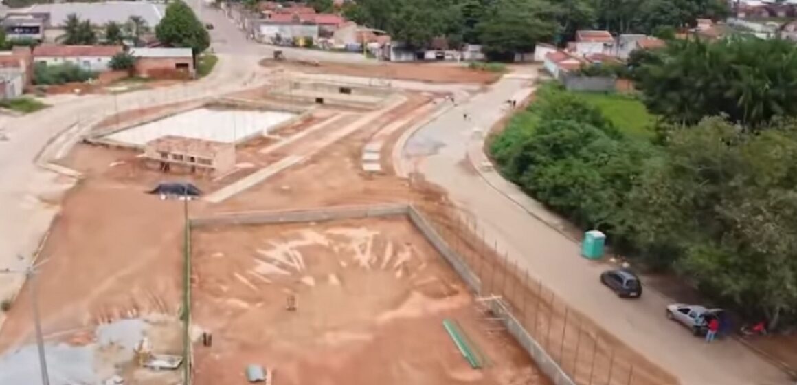 Parauapebas: segue acelerada a obra do Parque Linear da Juventude, no bairro Primavera