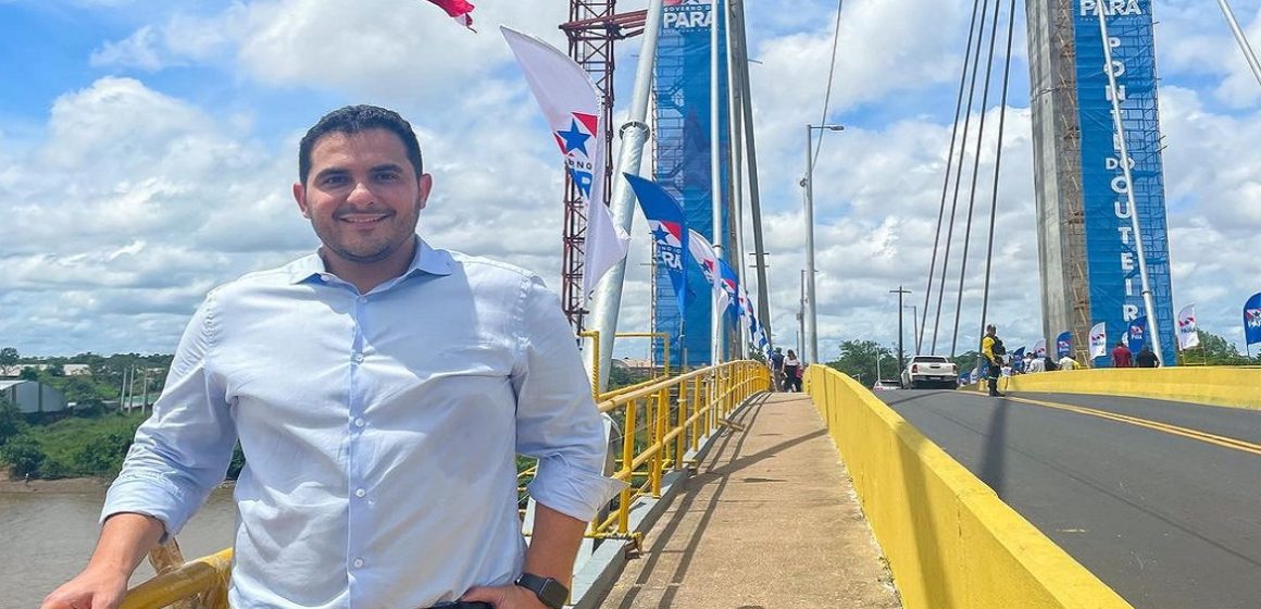 João Paulo Ledo acompanha reinauguração da ponte do Outeiro
