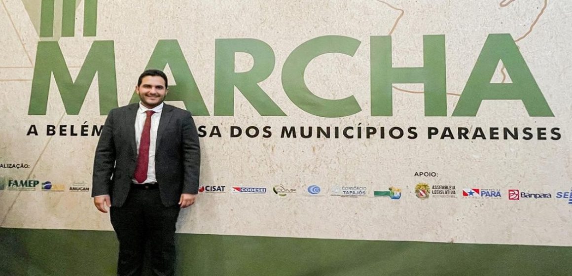 João Paulo Ledo participa da III Marcha em Defesa dos Municípios Paraenses