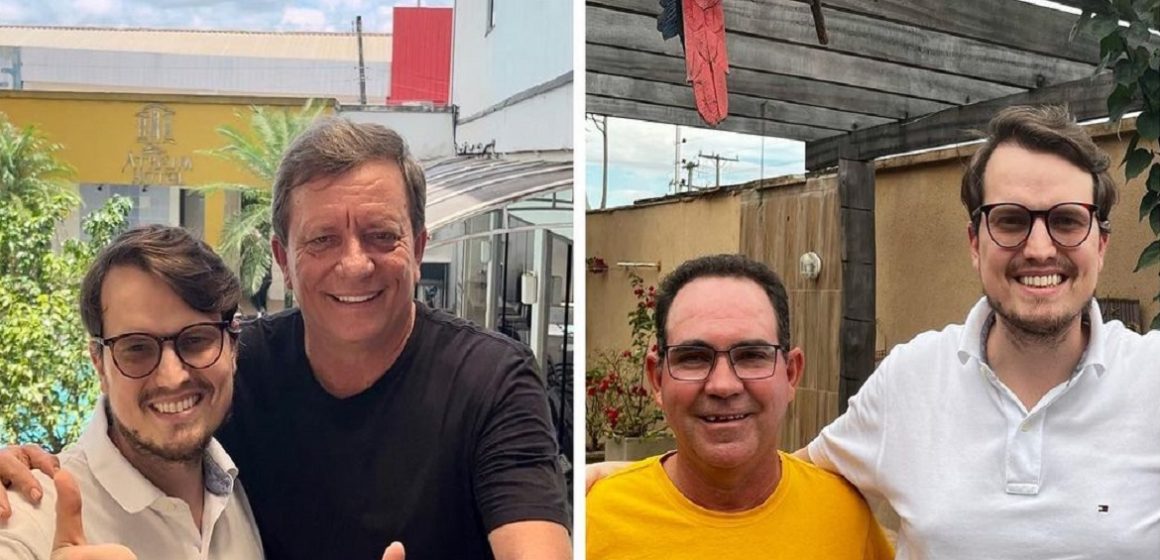 Dirceu Ten Carten visita prefeito e vice-prefeito de cidades
