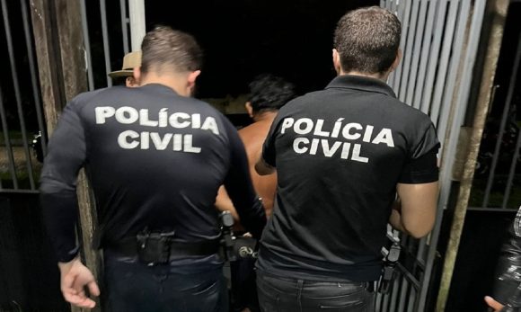 Em Santarém Novo, PC prende suspeito de estupro