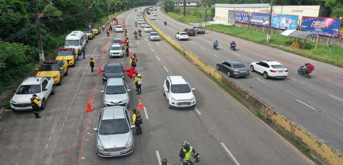 Operação especial em homenagem ao Dia Internacional da Mulher é realizada pelo Detran