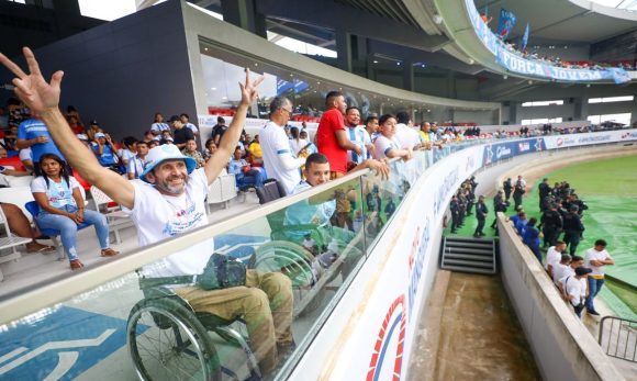 Mangueirão ganha status de estádio olímpico inclusivo com espaço sensorial