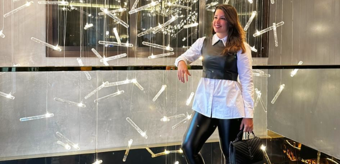 Arquiteta Thaís Dias em Londres