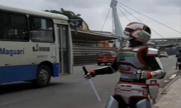 Viraliza nas redes sociais a aparição de ‘Jaspion Paraense’ em bairro de Belém