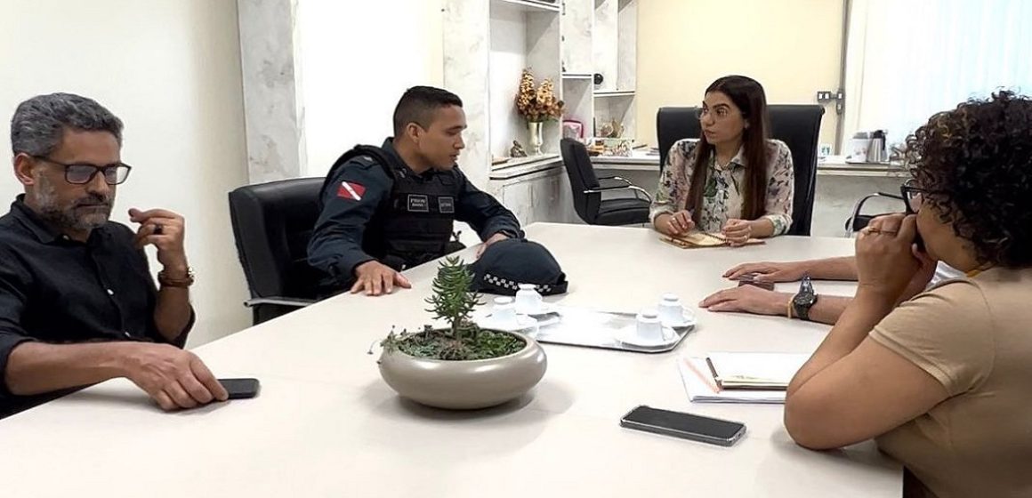 Josemira Gadelha articula segurança nas escolas de Canaã dos Carajás