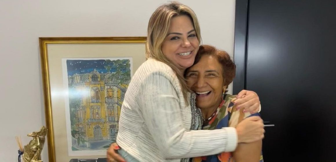 Cilene Couto abraça e recebe várias lideranças do Pará