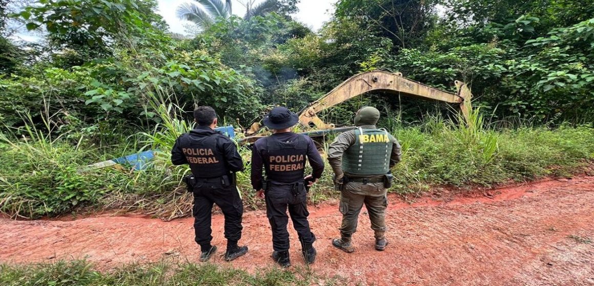 Polícia Federal e Ibama desmobilizam em Altamira, garimpo ilegal em Terra Indígena